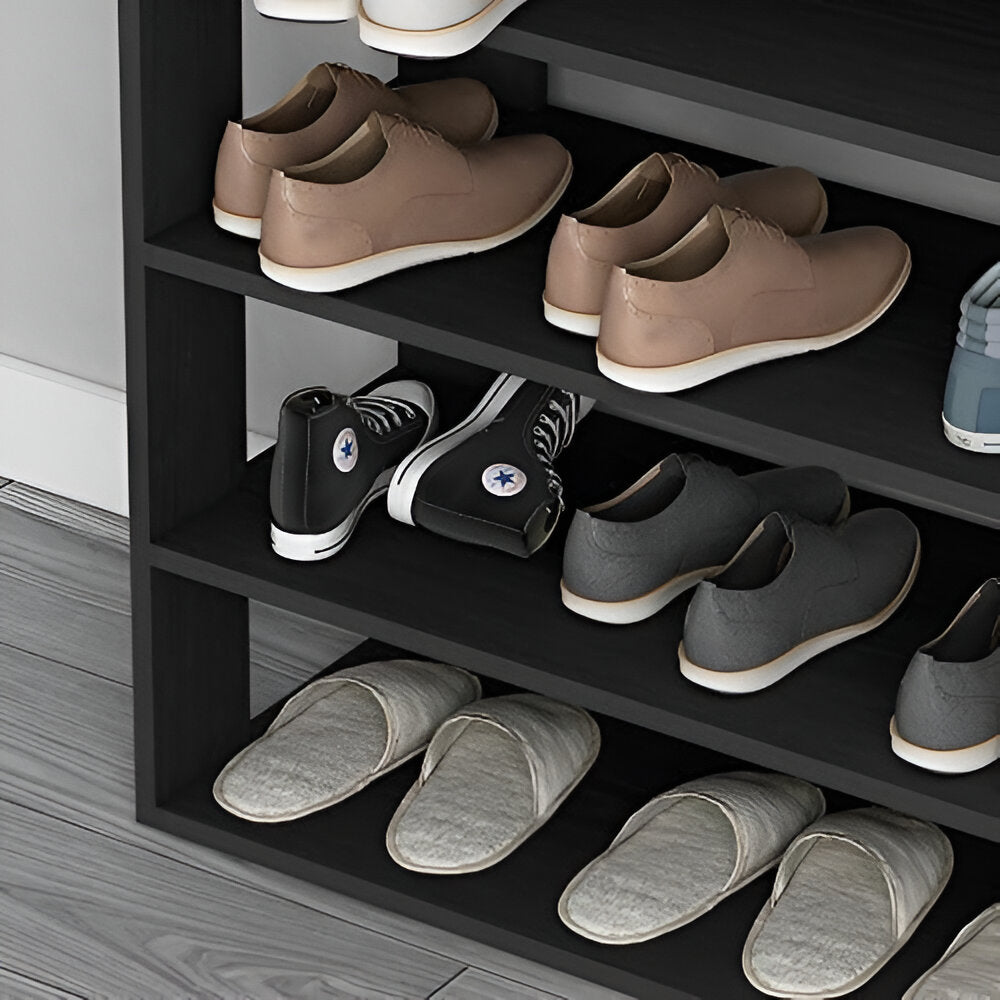 5-Etage Schoenenrek Met Flip Top Organisator
